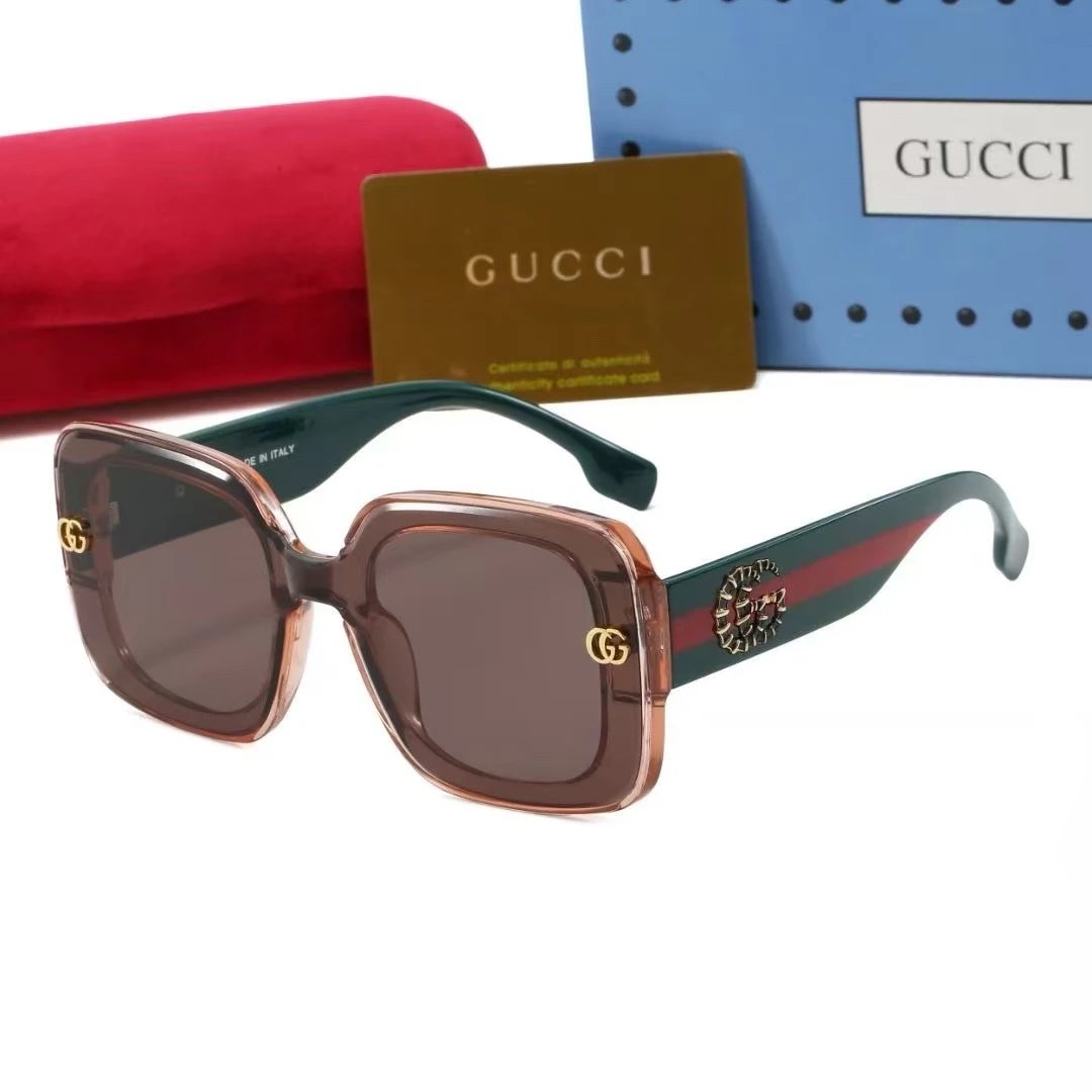 Gucci Eyewear 2293 Oversized Square Sunglasses — 40