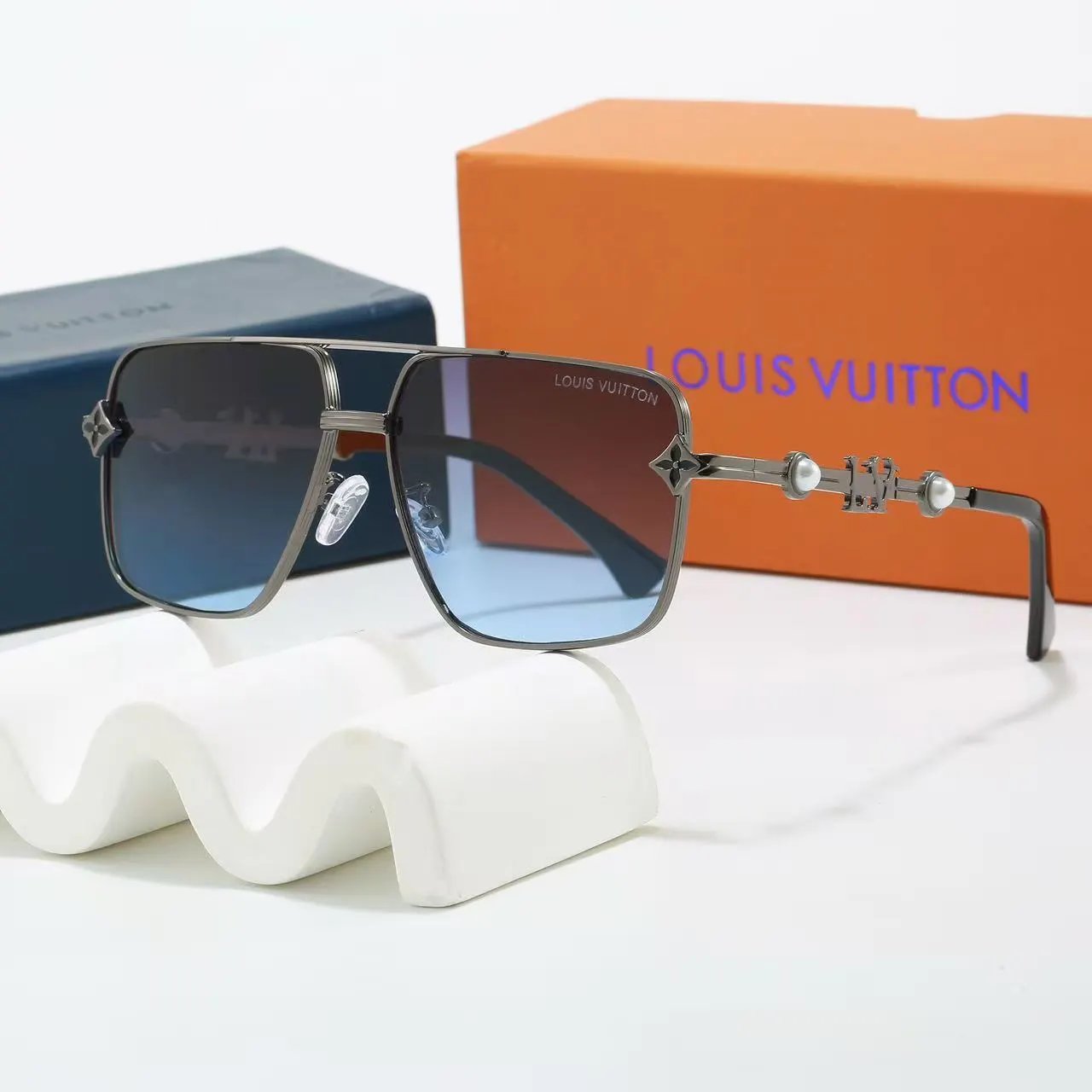Louis Vuitton Eyewear Monogram Shield Sunglasses — 23