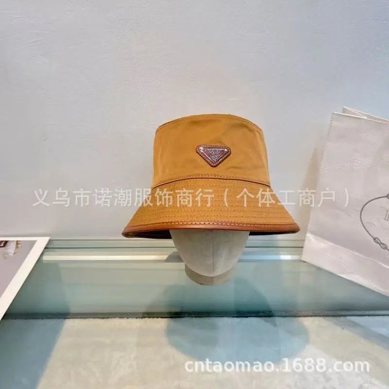 Prada Hats Triangle Plaque Baseball Cap — 17