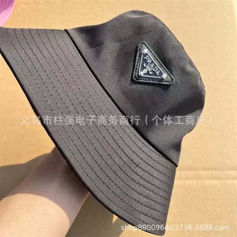 Prada Hats Triangle Plaque Baseball Cap — 32