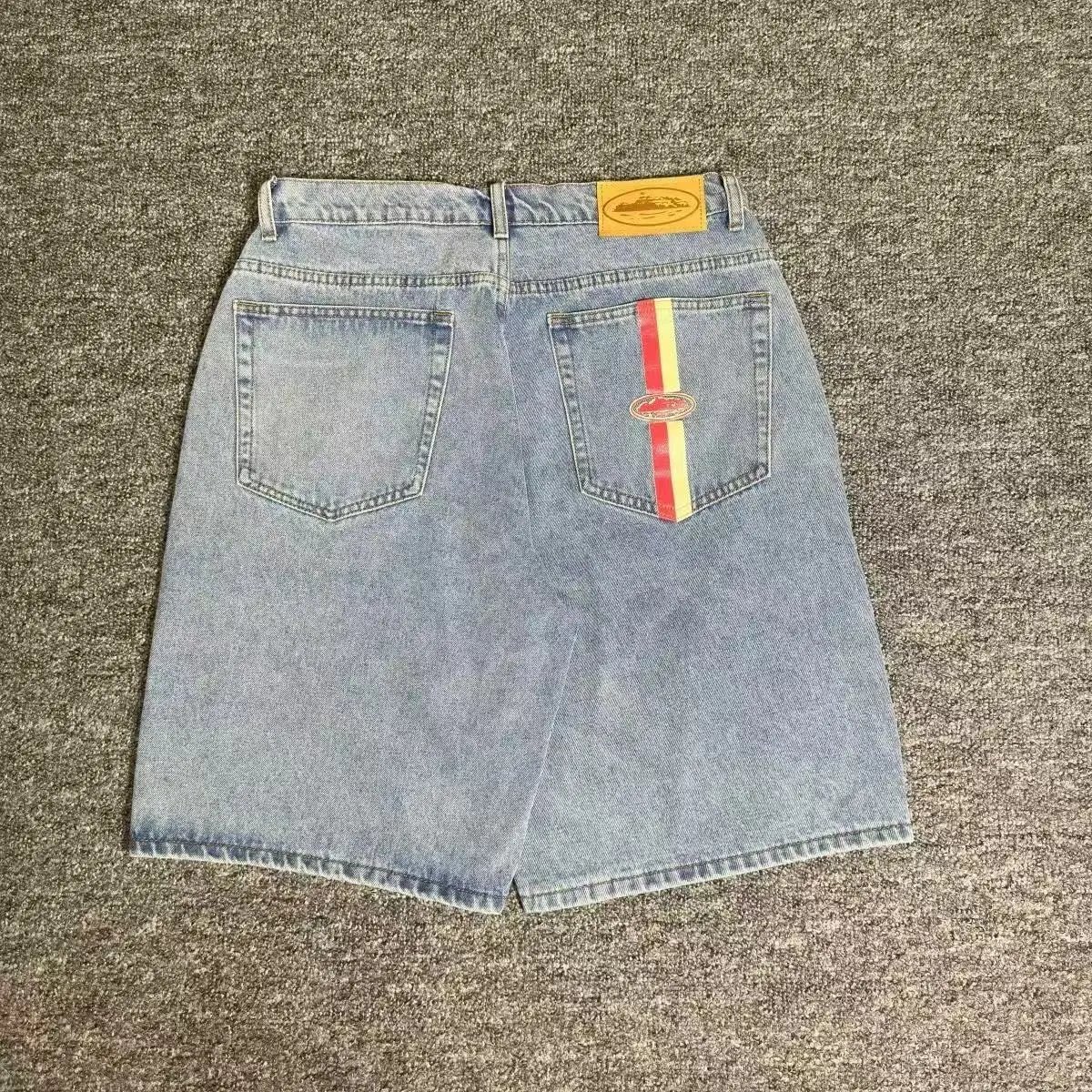 Unbranded Jeans Crescent Moon and Star Embroidered Denim — 8