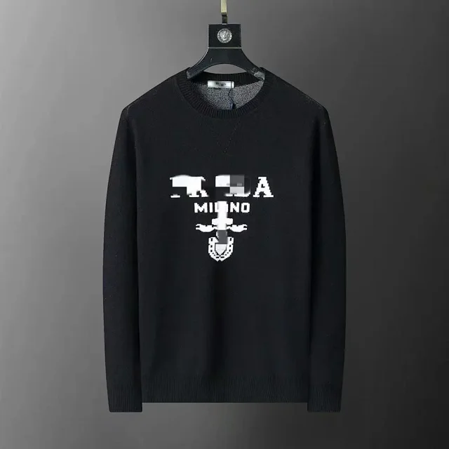 Louis Vuitton Knitwear Long-Sleeve Logo Knit Sweater product detail image 12