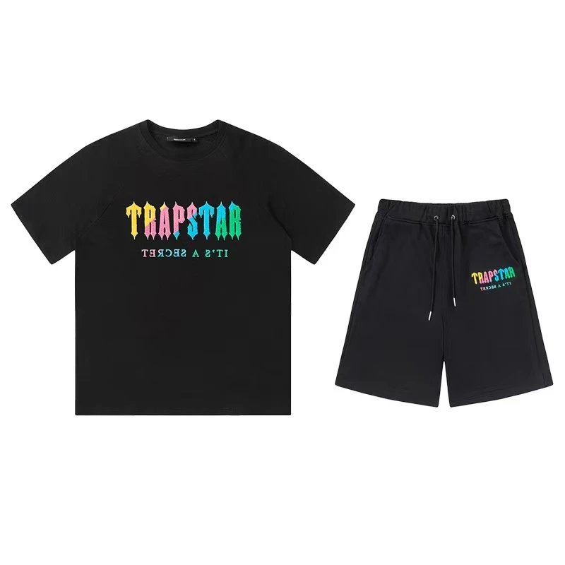 Trapstar Matching Sets Graphic T-Shirt and Shorts Set — 18