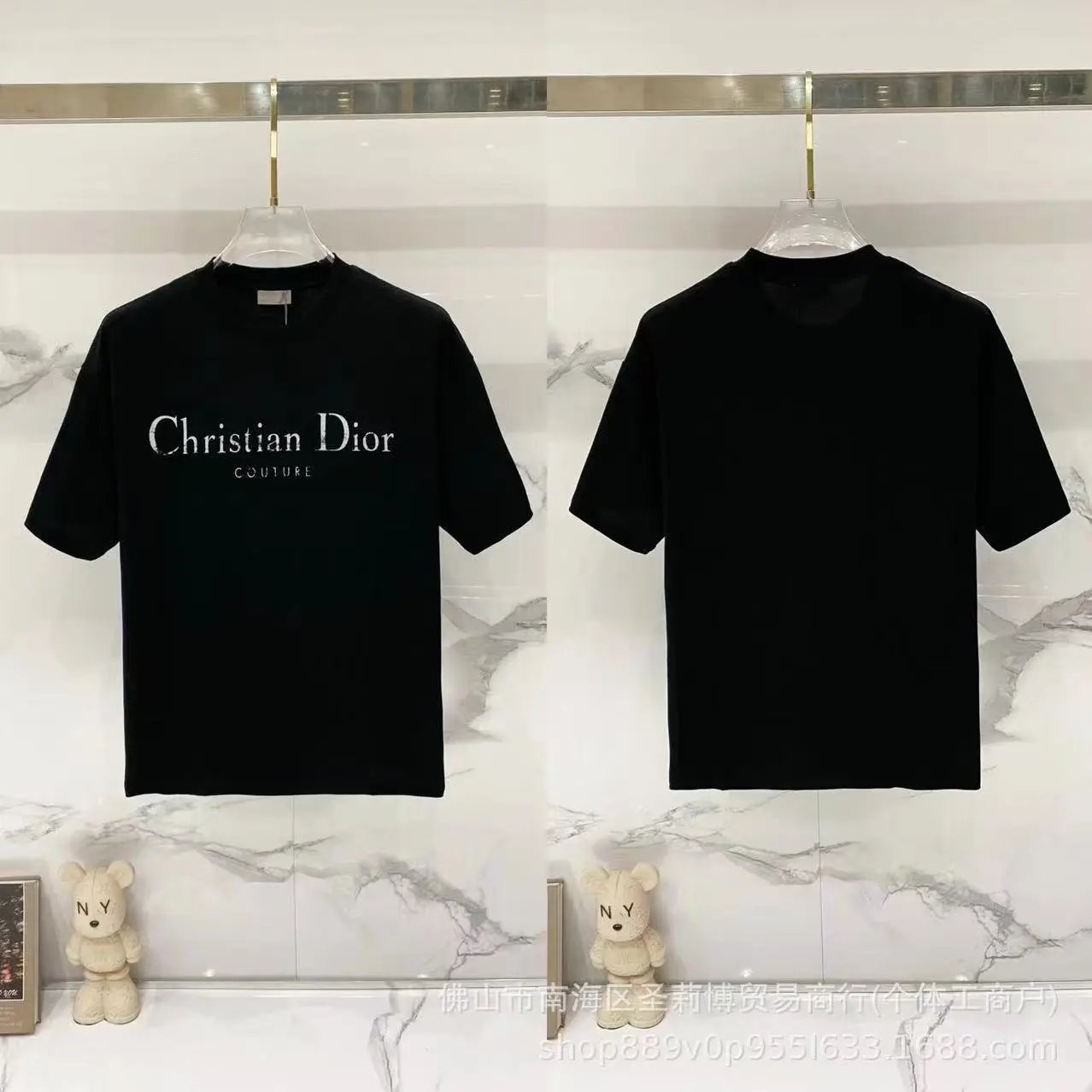 Dior T-Shirts DR42-55 logo graphic short-sleeve — 21