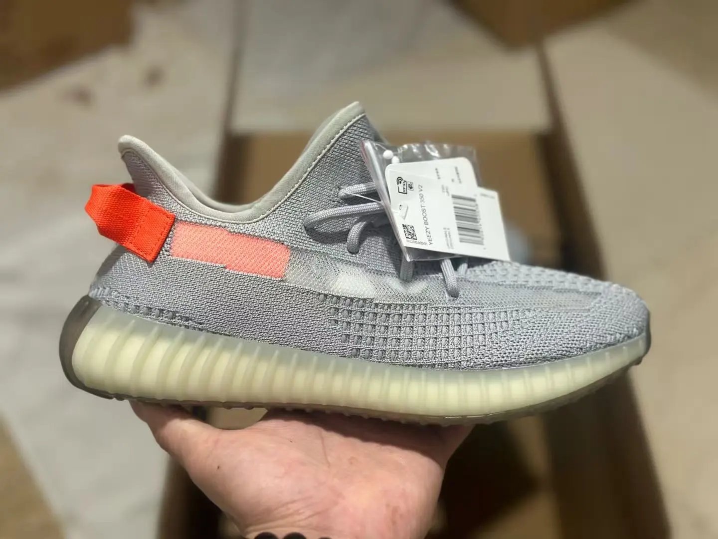 Unbranded Sneakers Low-Top Knit with Ribbed Soles — 29