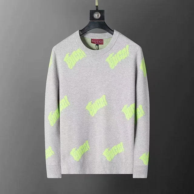 Louis Vuitton Knitwear Long-Sleeve Logo Knit Sweater product detail image 10