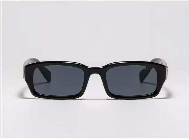 Prada Eyewear Square-frame sunglasses with triangle logo temples image 11