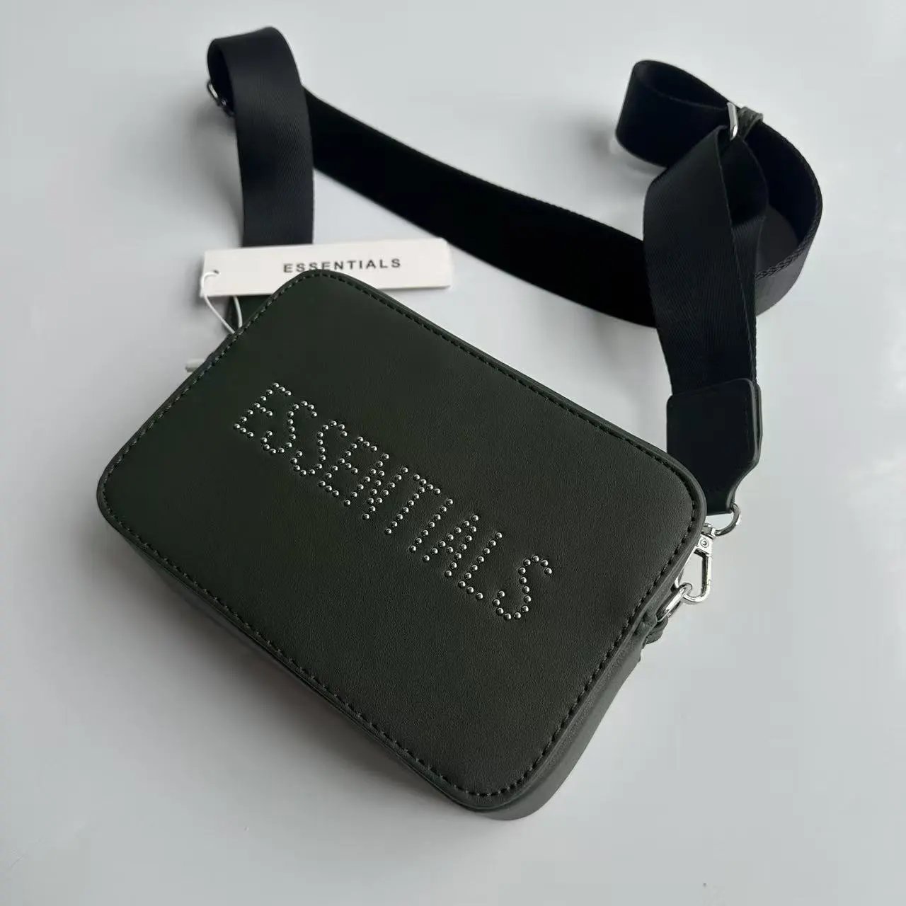 ESSENTIALS Crossbody Bags Logo-Embossed Adjustable Strap — 33