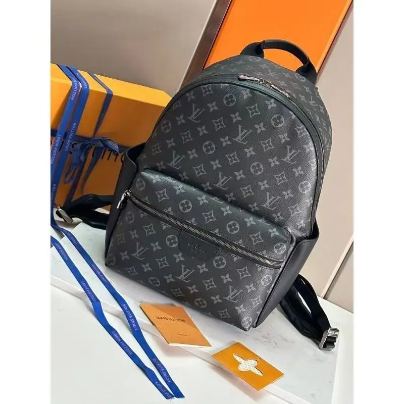 Louis Vuitton Backpacks Monogram backpack with front zip pocket — 20