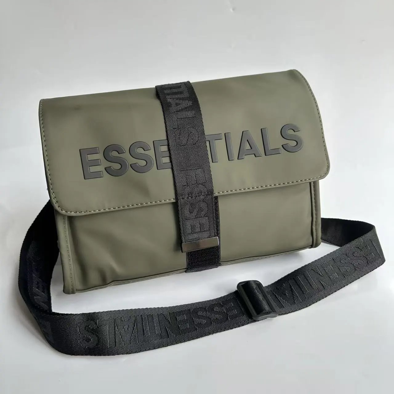 ESSENTIALS Crossbody Bags Logo-Embossed Adjustable Strap — 23