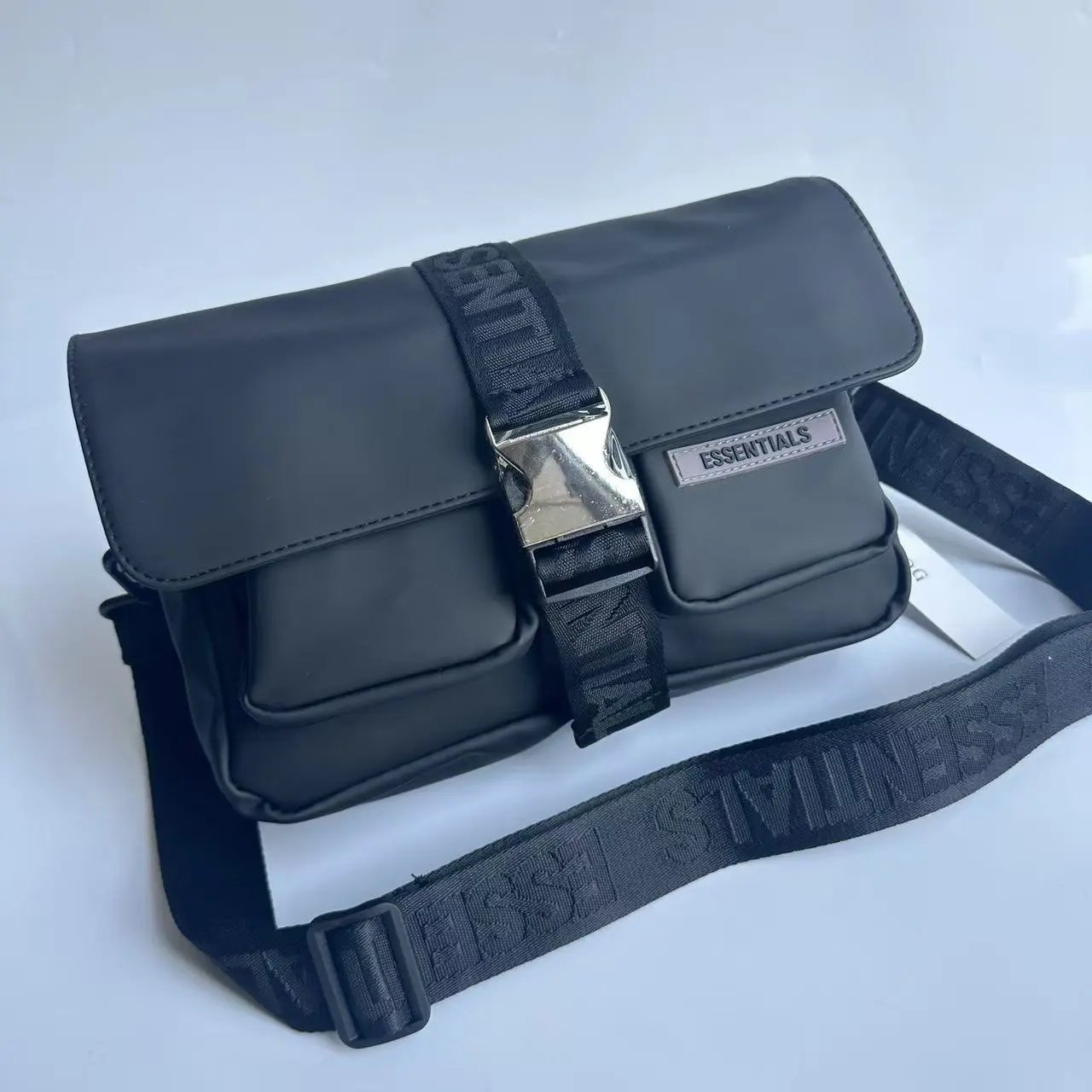 ESSENTIALS Crossbody Bags Logo-Embossed Adjustable Strap — 16
