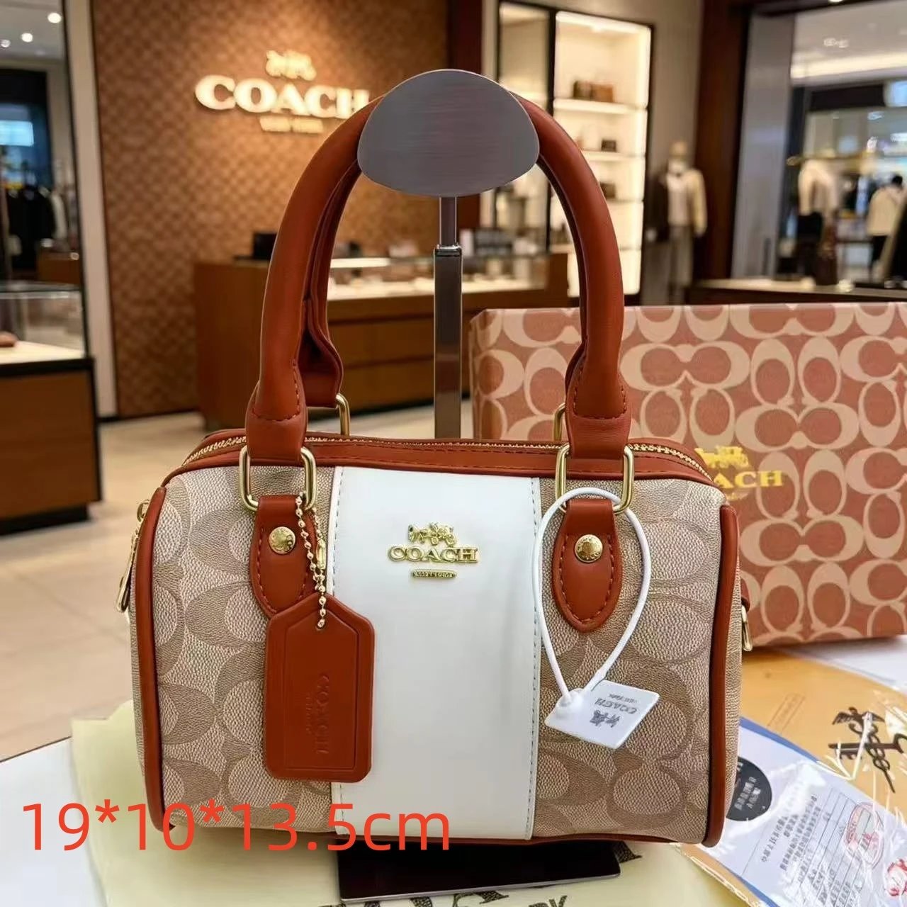CELINE Crossbody Bags Triomphe Emblem Canvas Bucket — 32