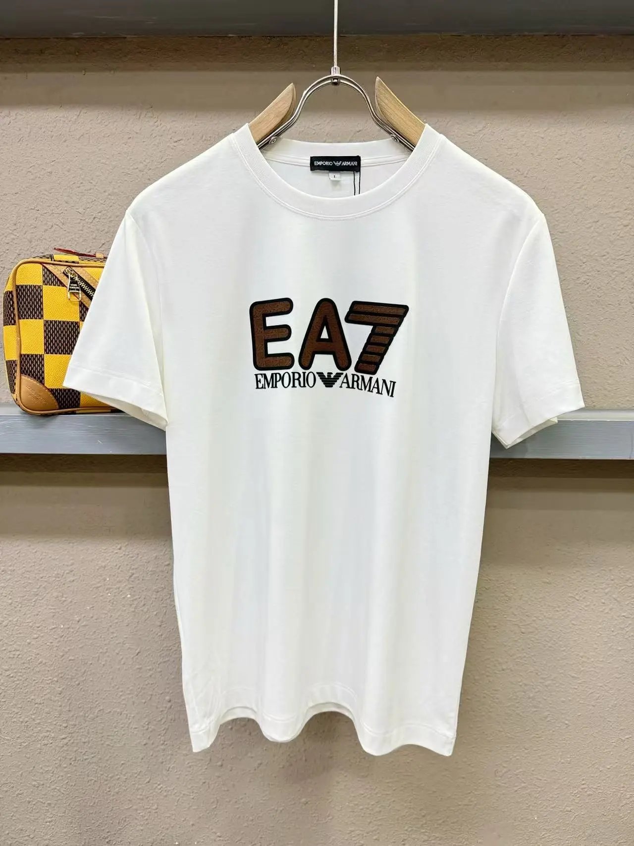 Emporio Armani T-Shirts EA7 Logo Short-Sleeve T-Shirt — 02