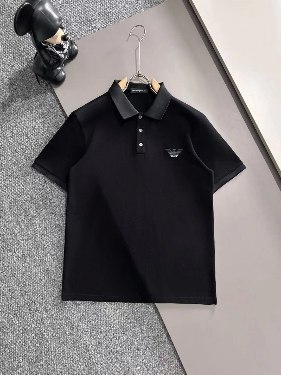 Emporio Armani T-Shirts EA7 Logo Short-Sleeve T-Shirt — 30