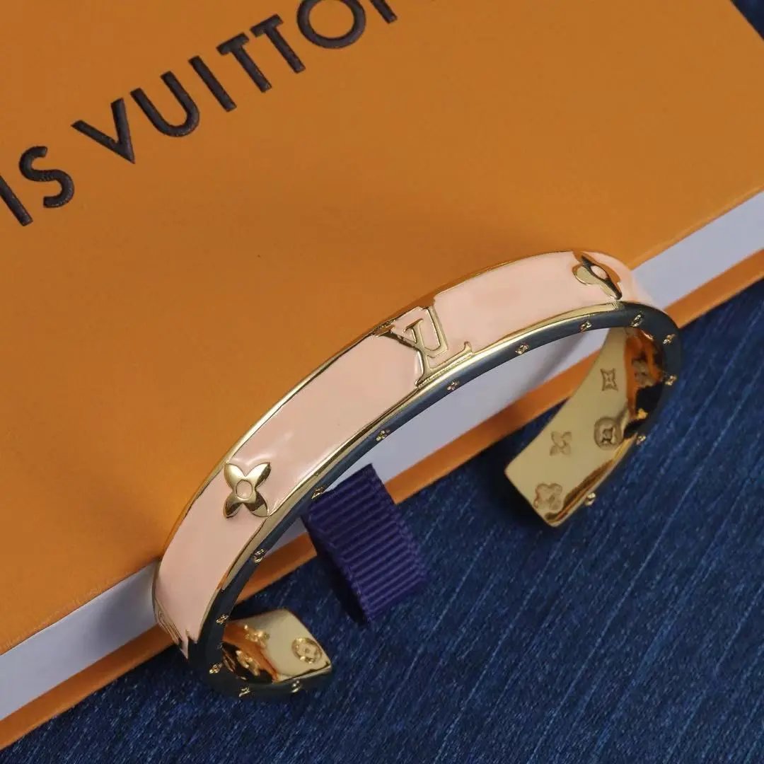 Louis Vuitton Jewelry Leather Bracelet — 35