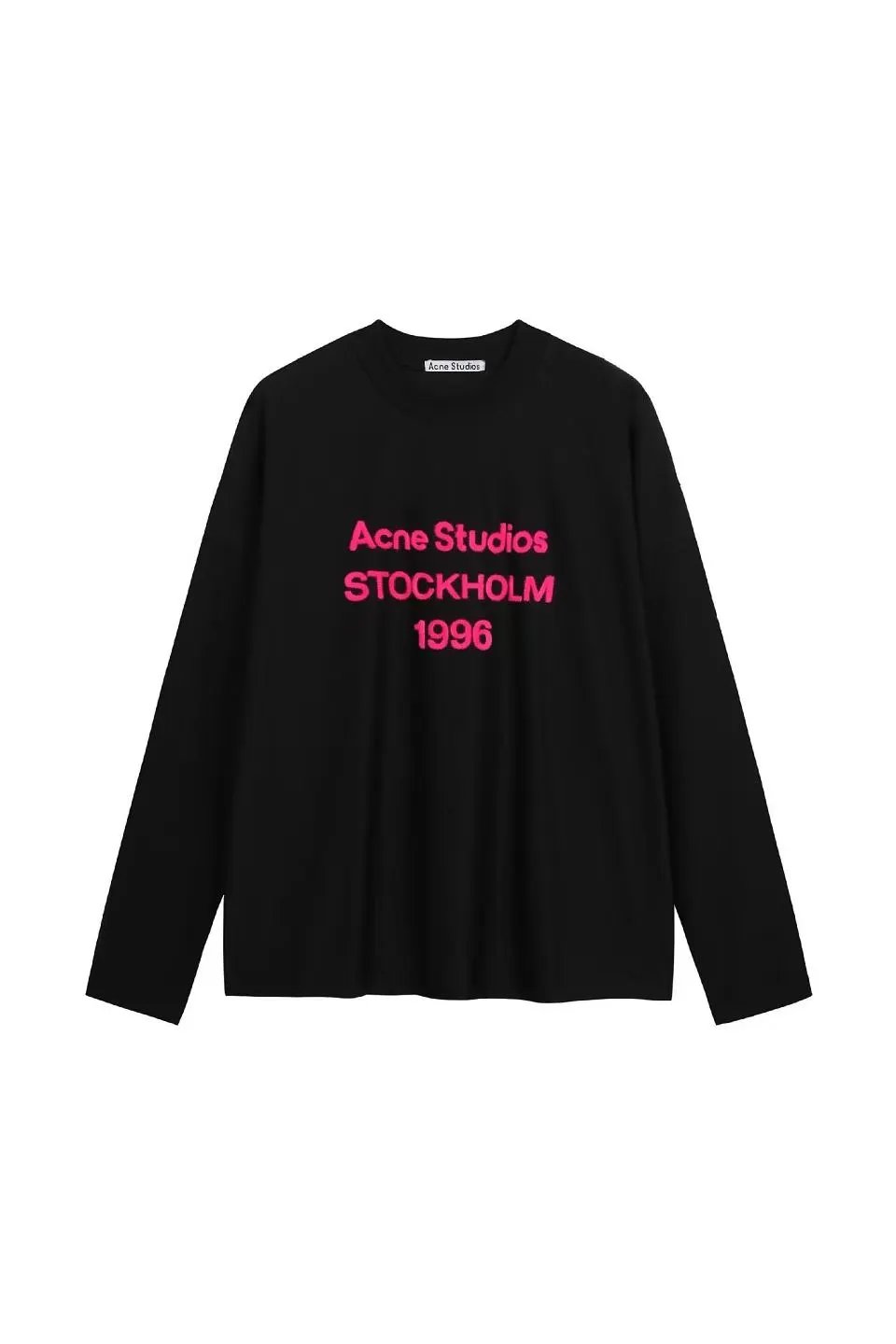 Acne Studios T-Shirts Stockholm 1996 Graphic Long-Sleeve T-Shirt — 27