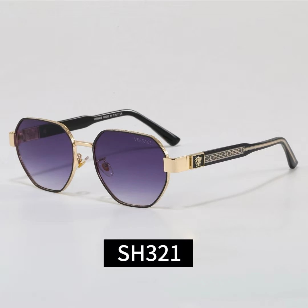 Versace Eyewear YX3207 geometric sunglasses with Medusa emblems — 28