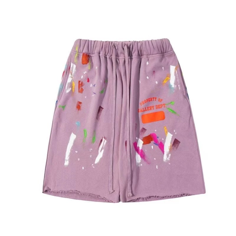 Gallery Dept. Shorts Elastic-waist drawstring logo graphic — 22