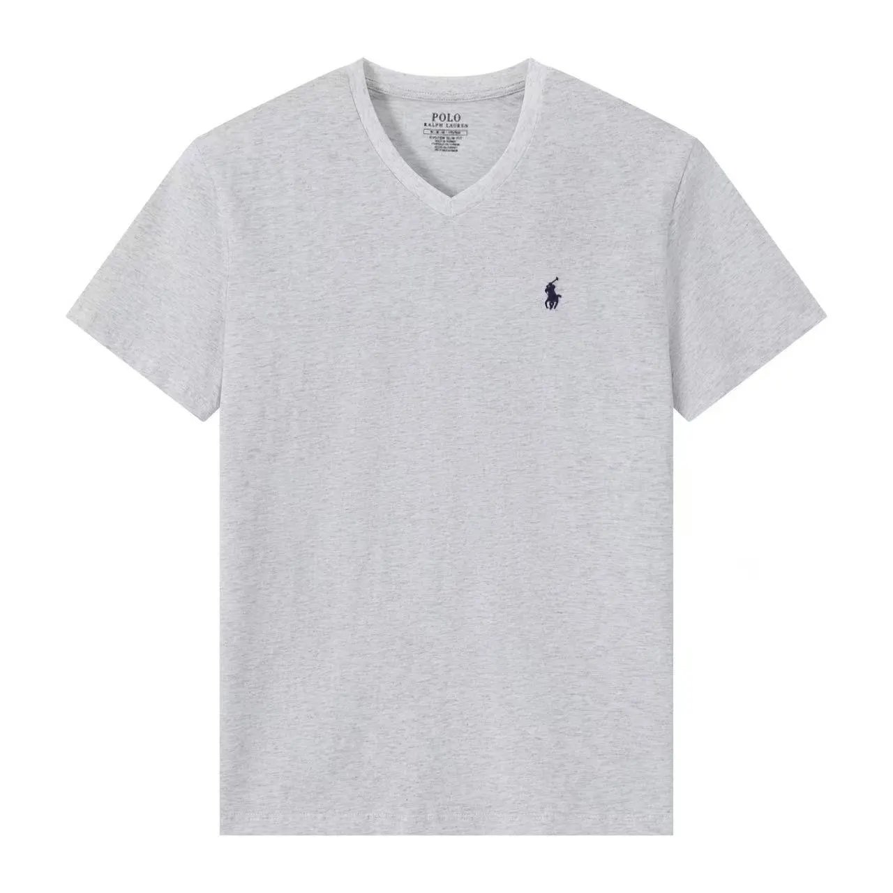 Polo Ralph Lauren T-Shirts Short-sleeve crew-neck T-shirt with embroidered pony logo — 19