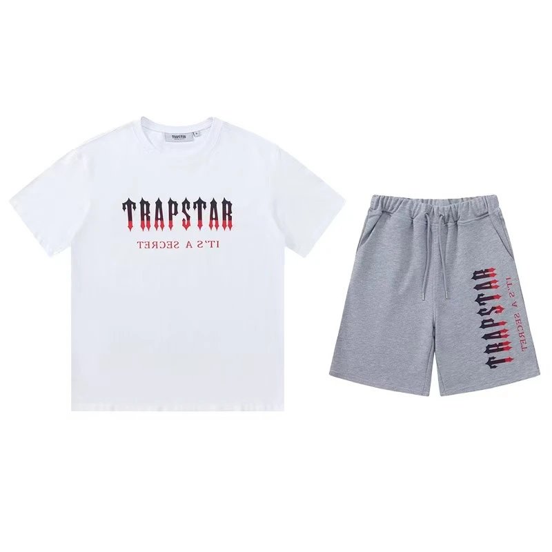 Trapstar Matching Sets Graphic T-Shirt and Shorts Set — 13