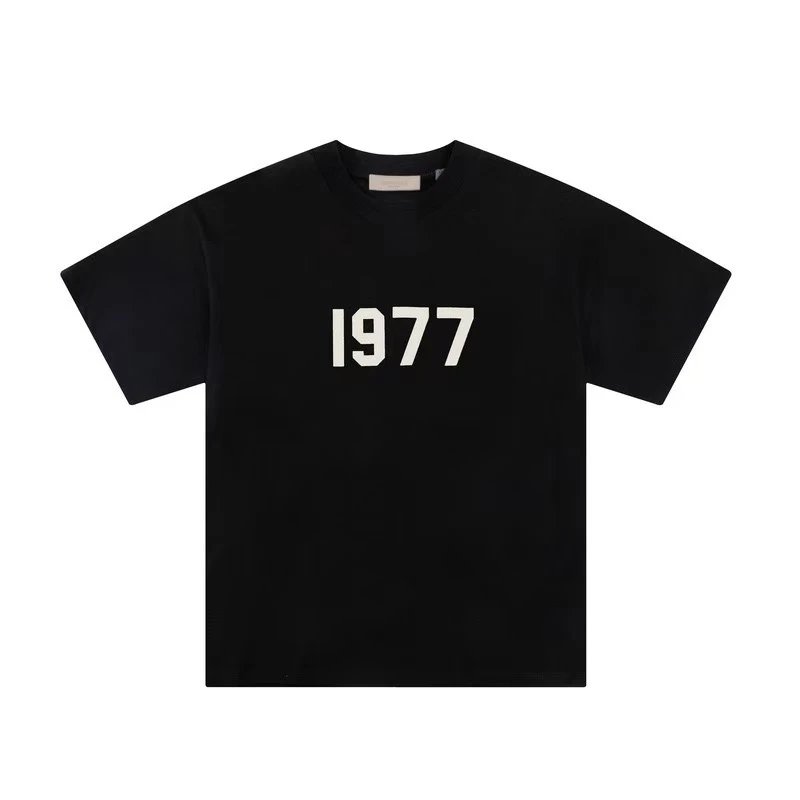 Fear of God T-Shirts Essentials Arched Logo Short-Sleeve T-Shirt — 39