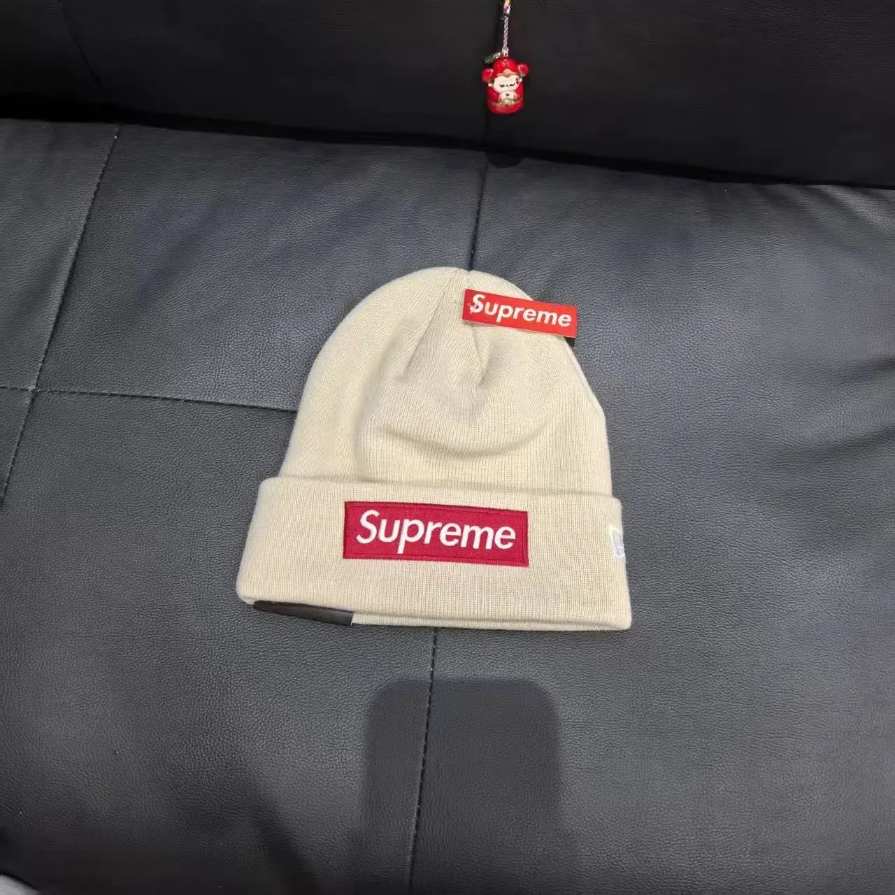 Supreme Hats Bandana Box Logo Knit Beanie — 17