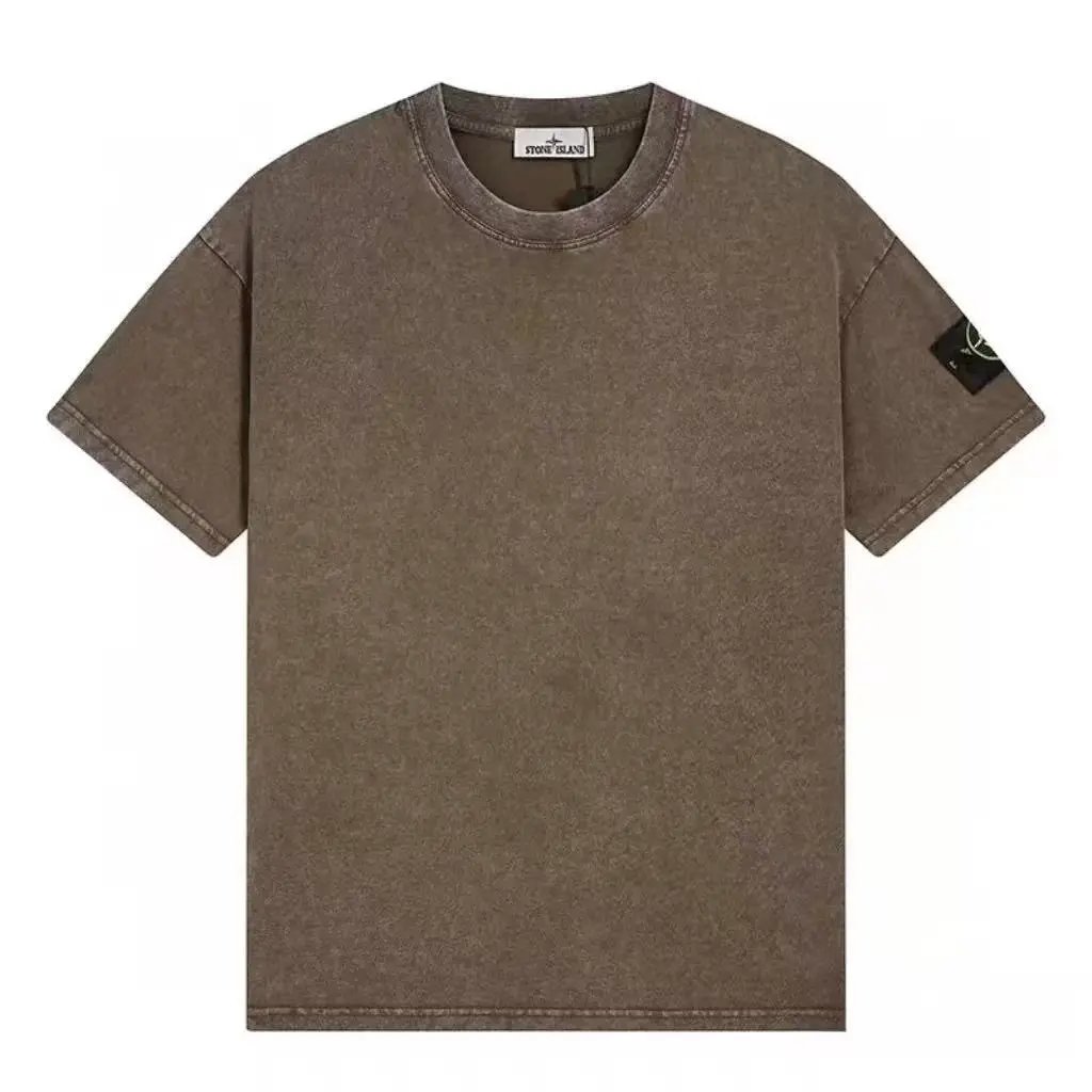 Stone Island T-Shirts 04YHH41 compass-logo short-sleeve T-shirt — 7