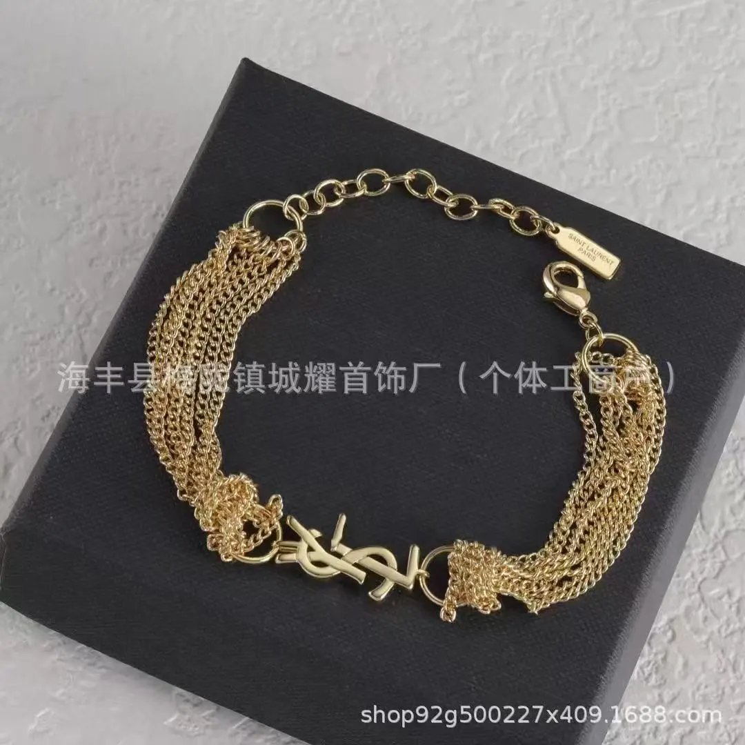 Saint Laurent Jewelry YSL Monogram Bracelet — 30