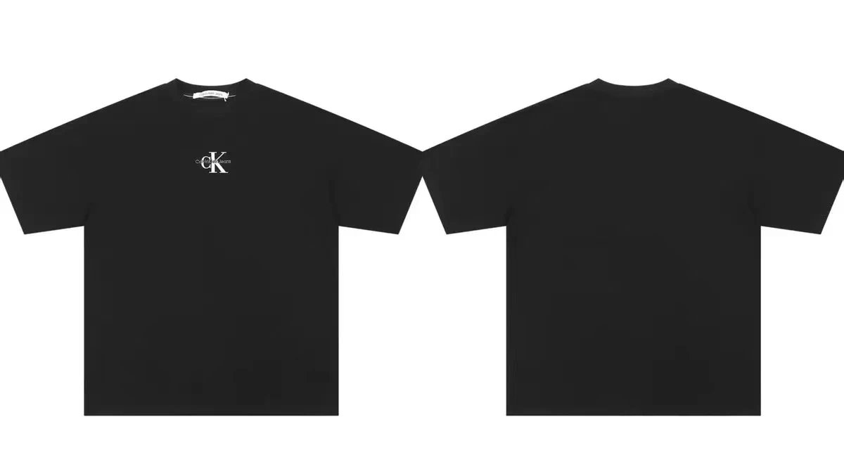 Calvin Klein T-Shirts Short-Sleeve Jeans Logo Graphic — 5