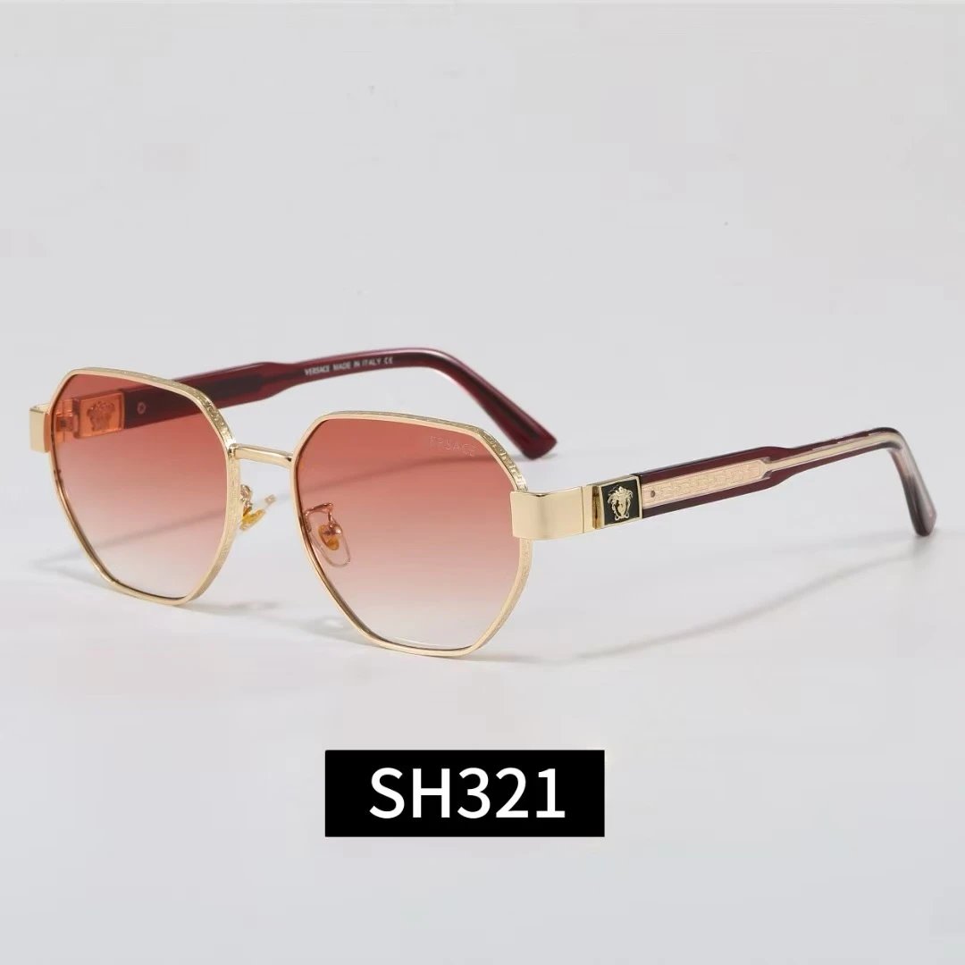 Versace Eyewear YX3207 geometric sunglasses with Medusa emblems — 29
