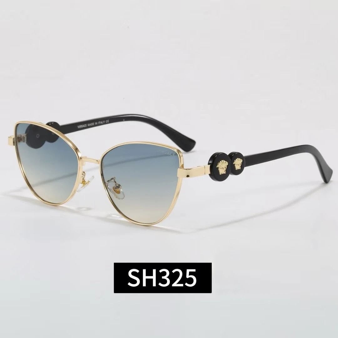 Versace Eyewear YX3207 geometric sunglasses with Medusa emblems — 33