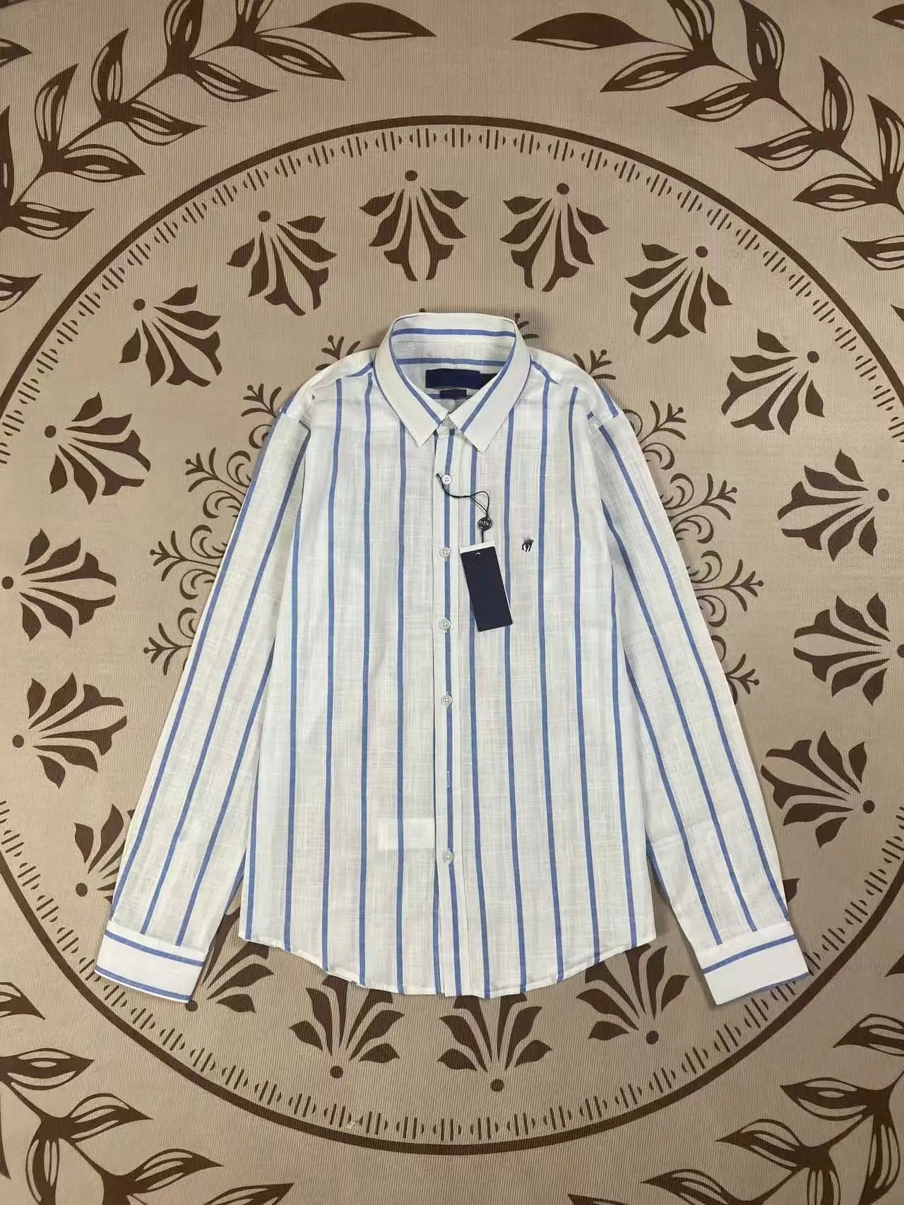 Polo Ralph Lauren Shirts Long-Sleeve Button-Down Shirt with Embroidered Pony — 11