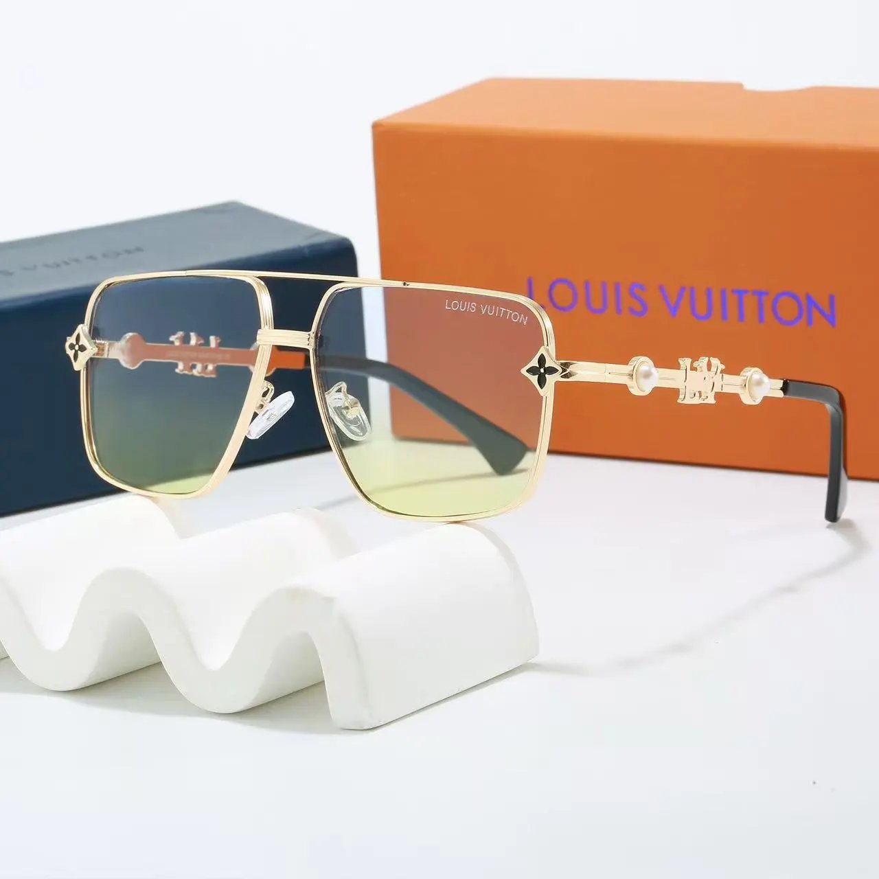 Louis Vuitton Eyewear Monogram Shield Sunglasses — 22