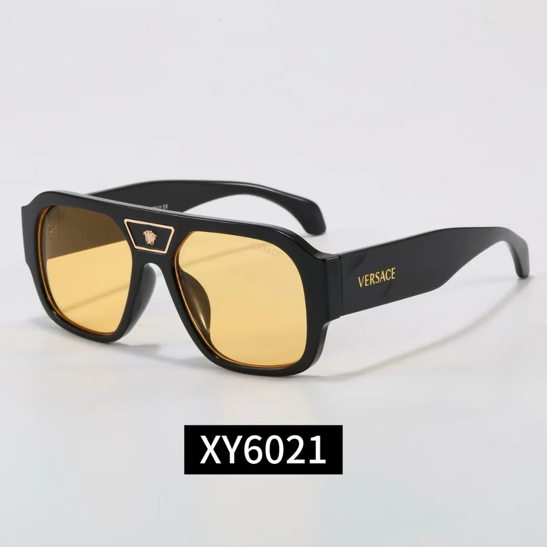 Versace Eyewear YX3207 geometric sunglasses with Medusa emblems — 38