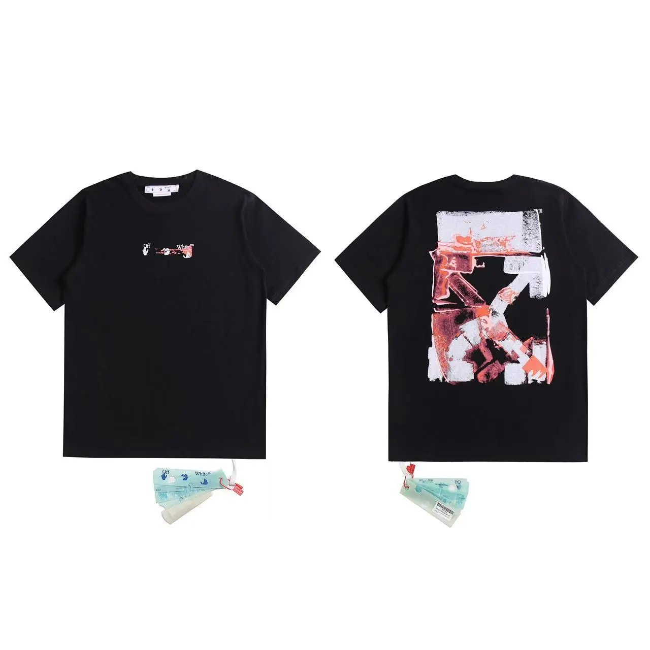 Off-White T-Shirts Graphic Arrow-Print Short-Sleeve T-Shirt — 1