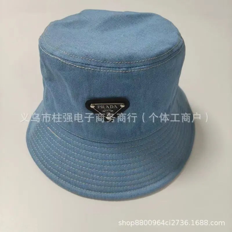 Prada Hats Triangle Plaque Baseball Cap — 33