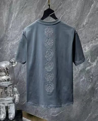 Chrome Hearts T-Shirts Short-Sleeve Cross Graphic — 169