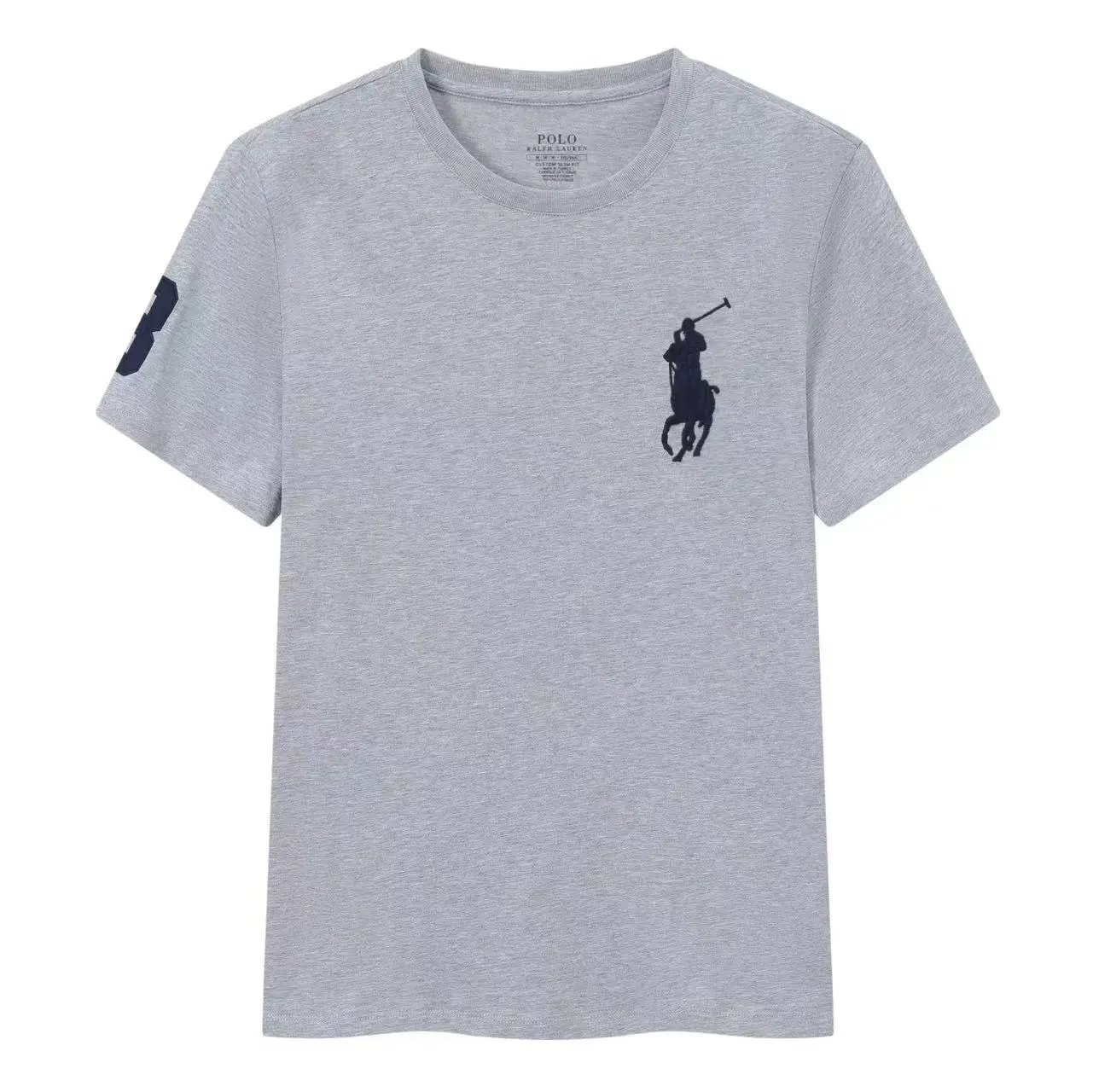 Polo Ralph Lauren T-Shirts Short-sleeve crew-neck T-shirt with embroidered pony logo — 26