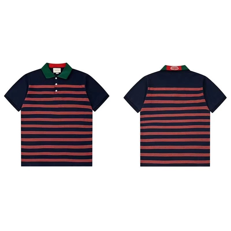 Gucci Shirts Short-Sleeve Polo Shirt — 33