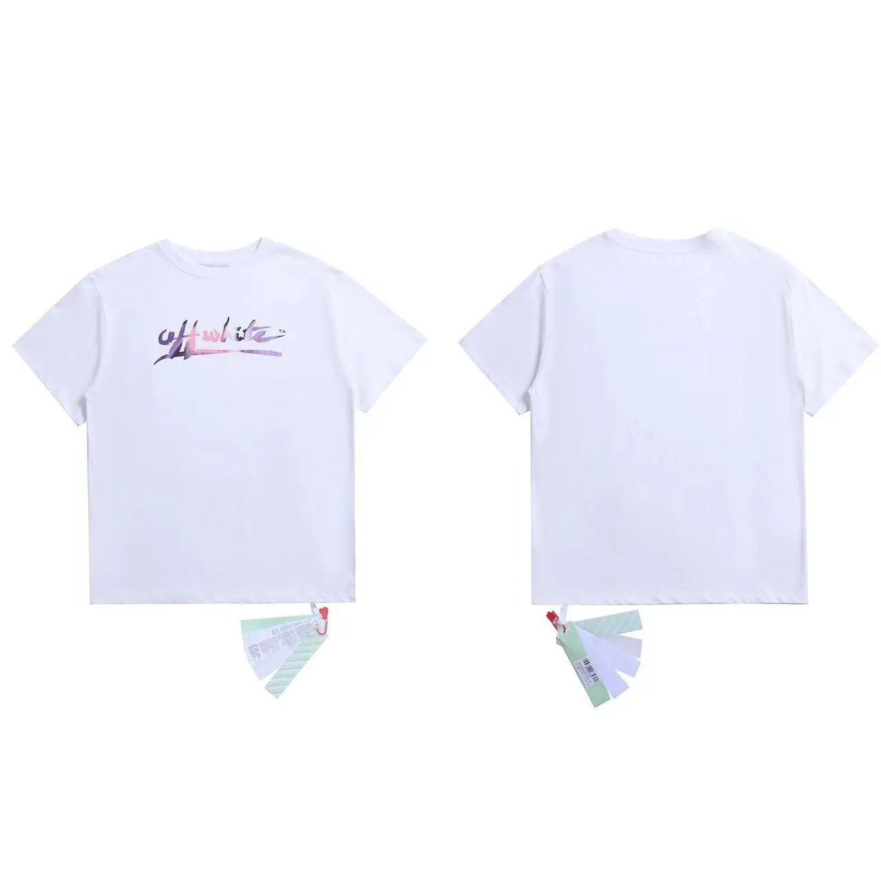 Off-White T-Shirts Graphic Arrow-Print Short-Sleeve T-Shirt — 13