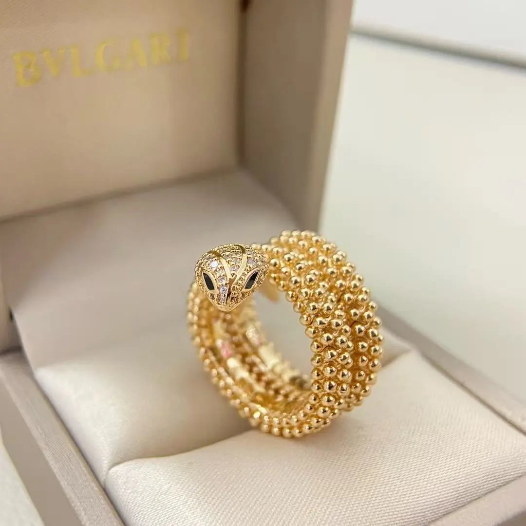 Yves Saint Laurent Jewelry Adjustable YSL Monogram Ring — 13