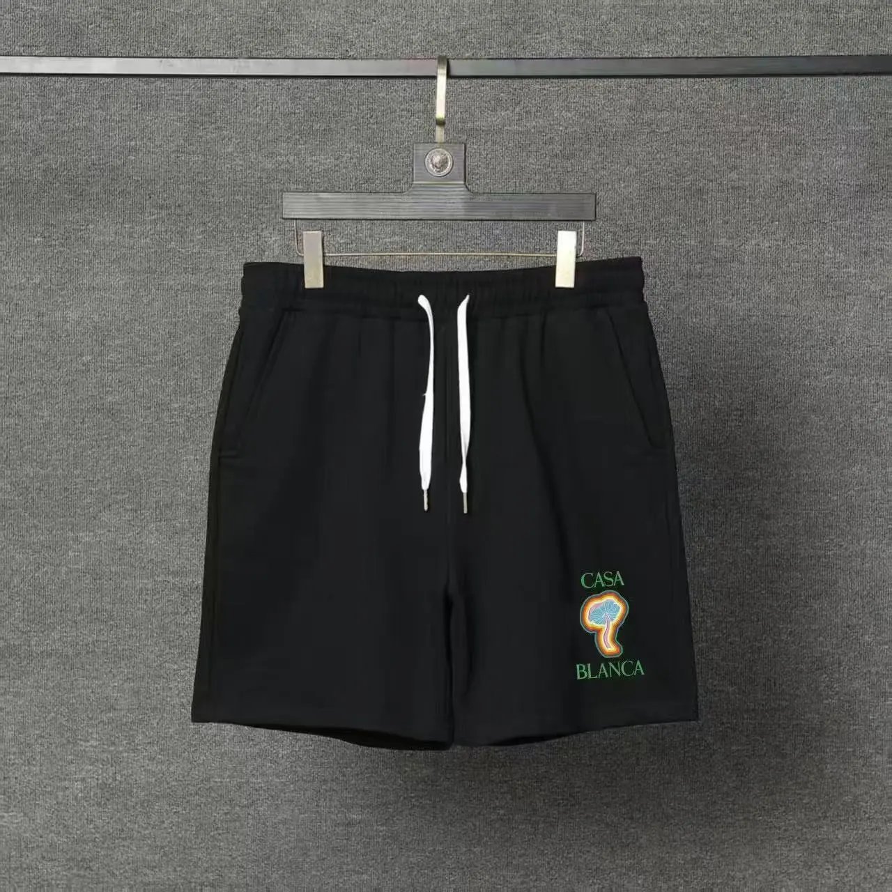 Casablanca Shorts Graphic-print drawstring — 25