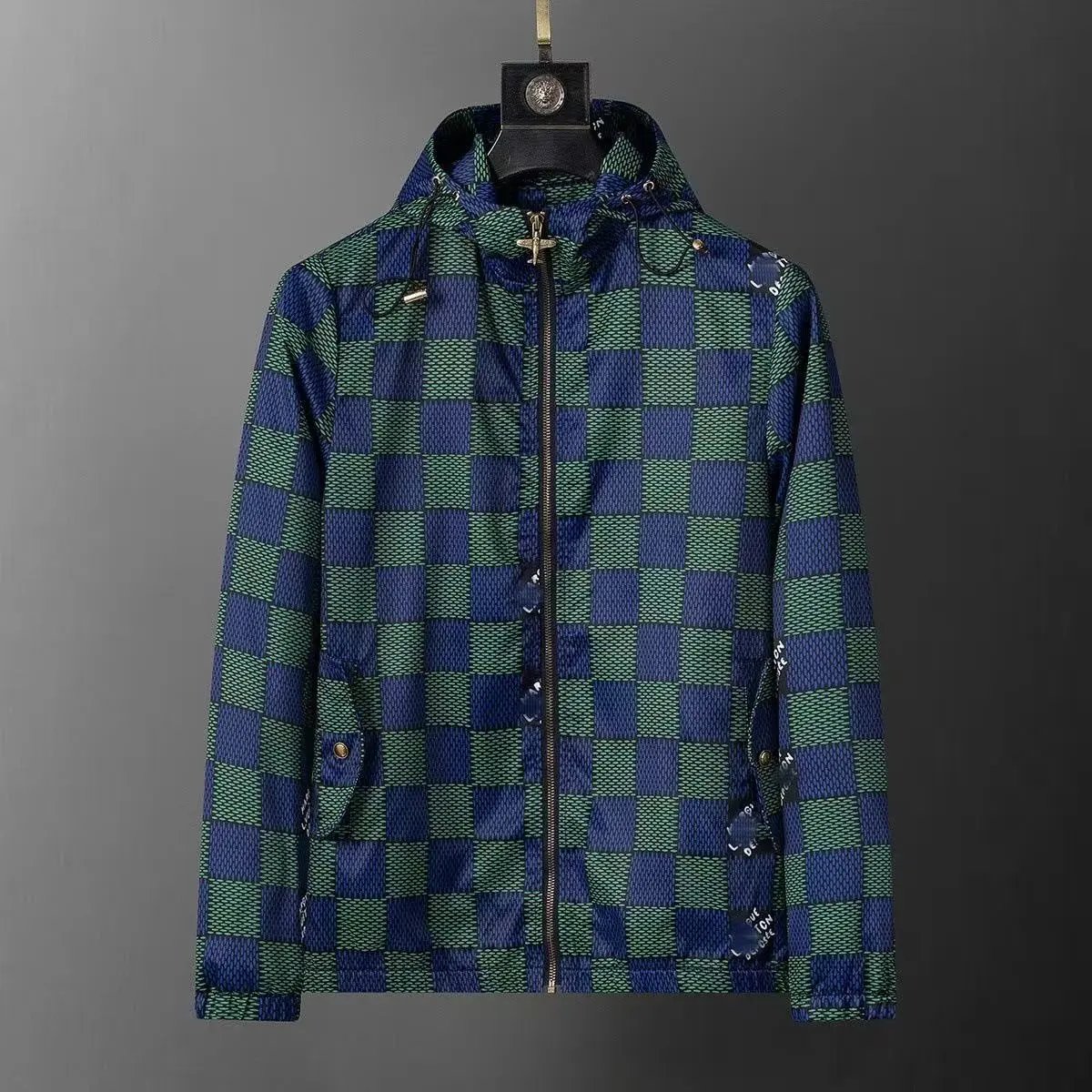 Gucci Jackets Hooded Zip Jacket — 40