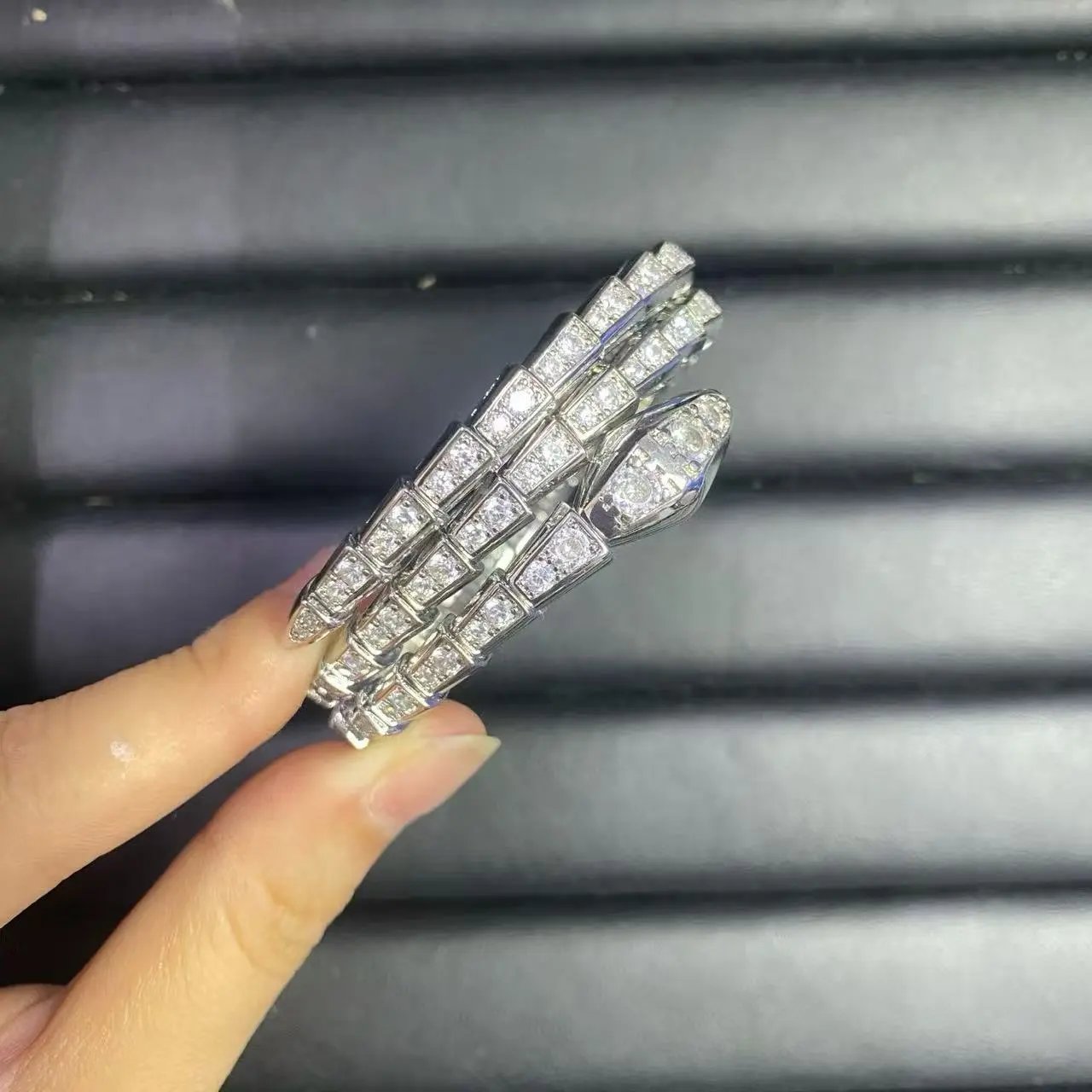 Cartier Jewelry LOVE bracelet with diamond-set screw motifs — 15