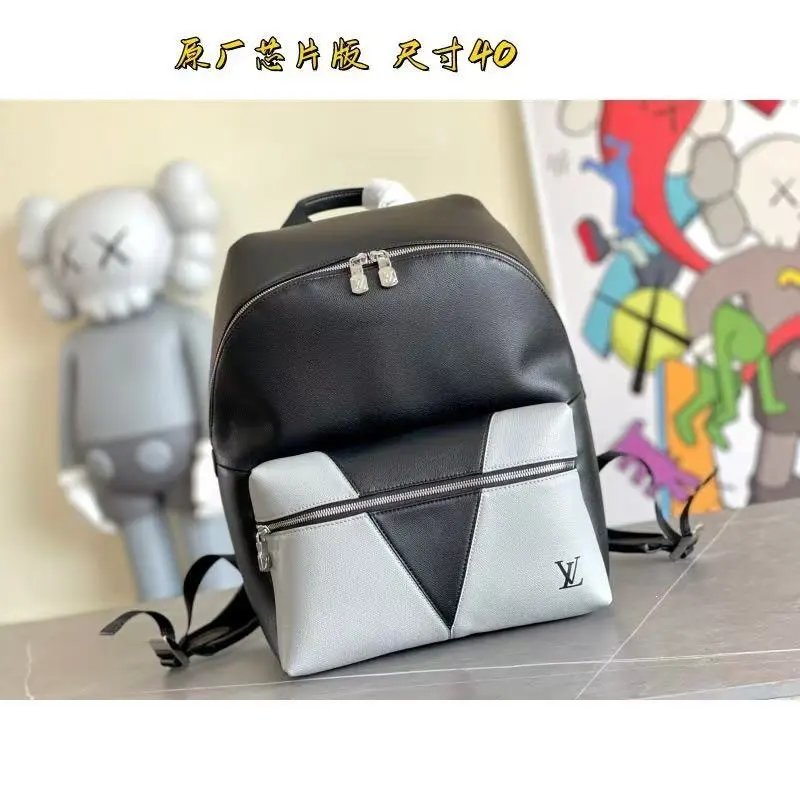 Louis Vuitton Backpacks Monogram backpack with front zip pocket — 2/8