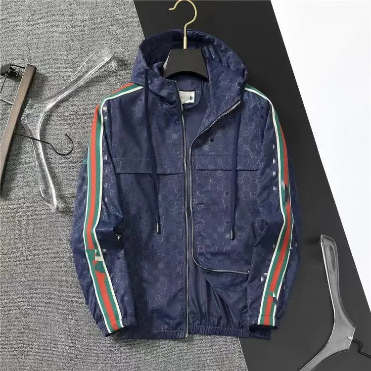 Gucci Jackets Hooded Zip Jacket — 9