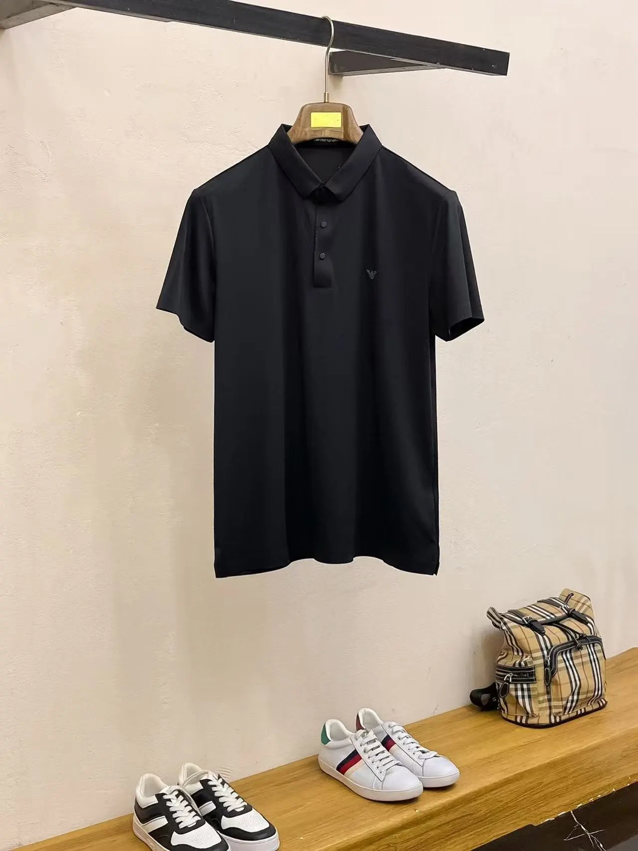 Emporio Armani T-Shirts EA7 Logo Short-Sleeve T-Shirt — 25