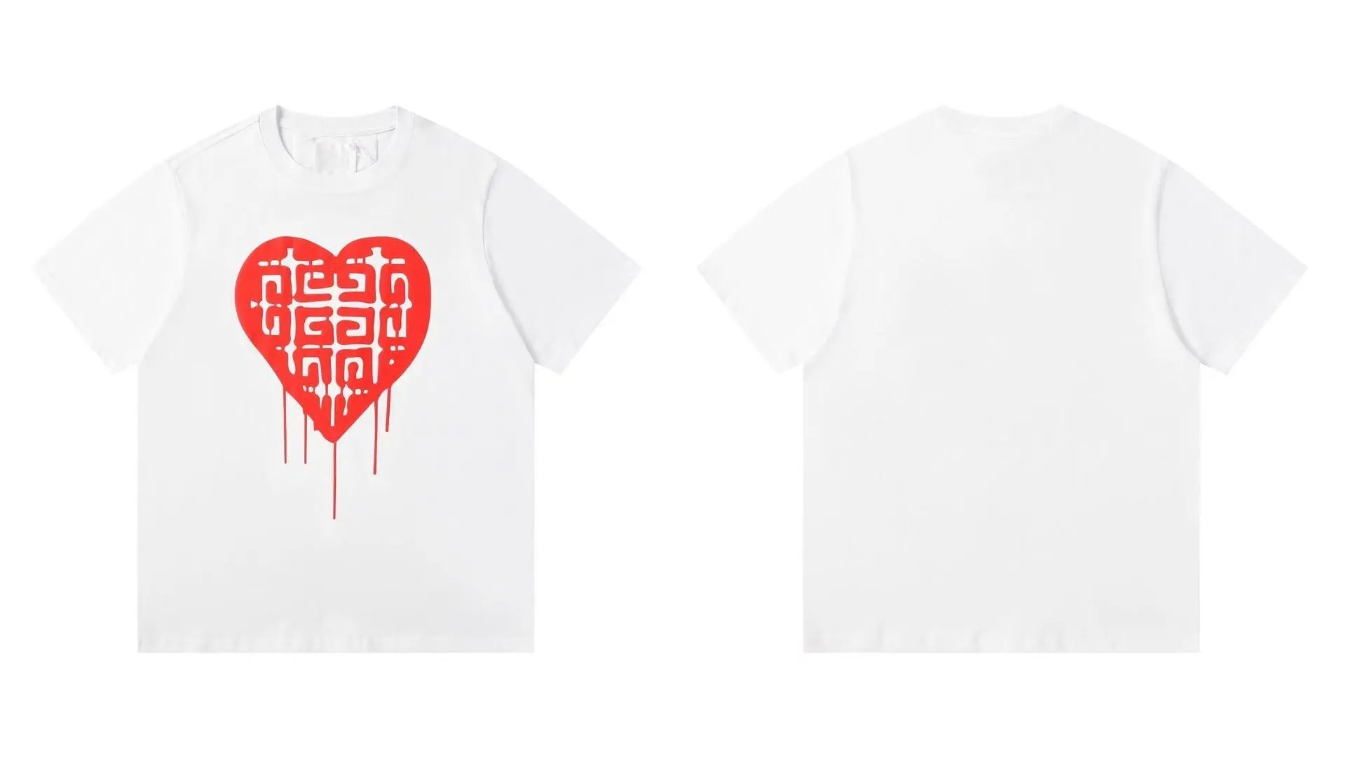 Givenchy T-Shirts Graphic Print Crewneck T-Shirt — 31