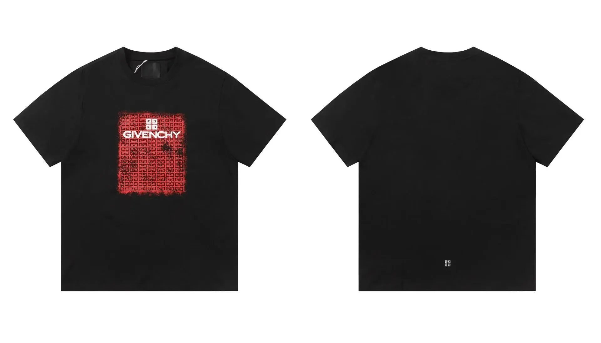 Givenchy T-Shirts Graphic Print Crewneck T-Shirt — 24