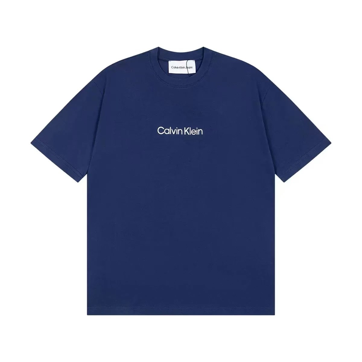 Calvin Klein T-Shirts Short-Sleeve Jeans Logo Graphic — 1
